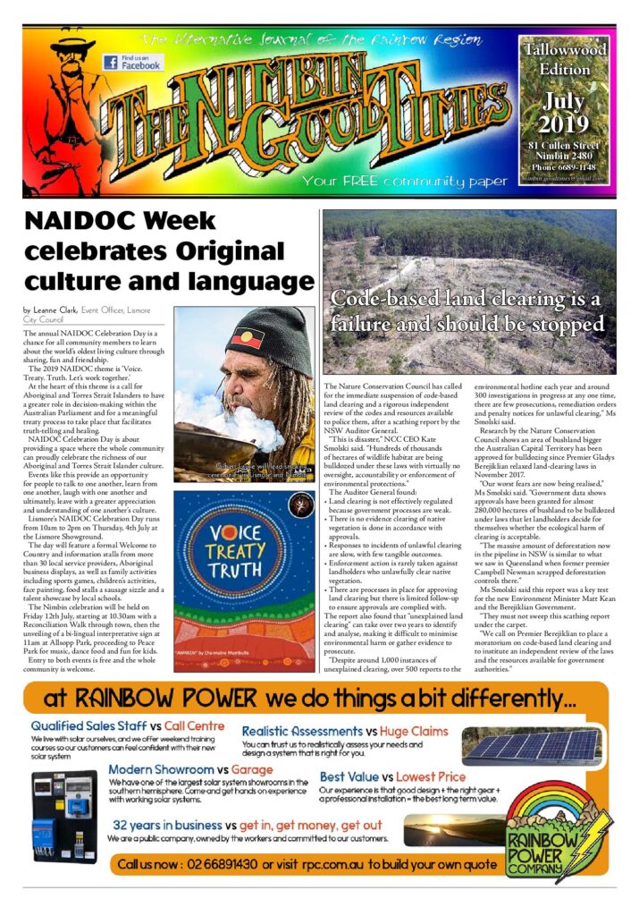 Edition Cover: Tallowwood Edition