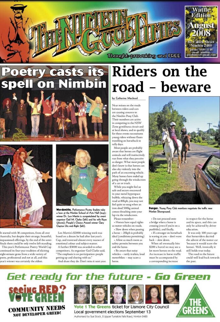 Edition Cover: Wattle Edition