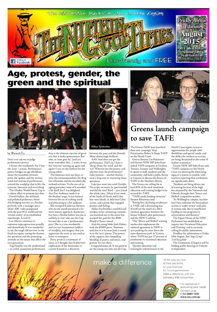 Edition Cover: Prickly Alyxia Edition