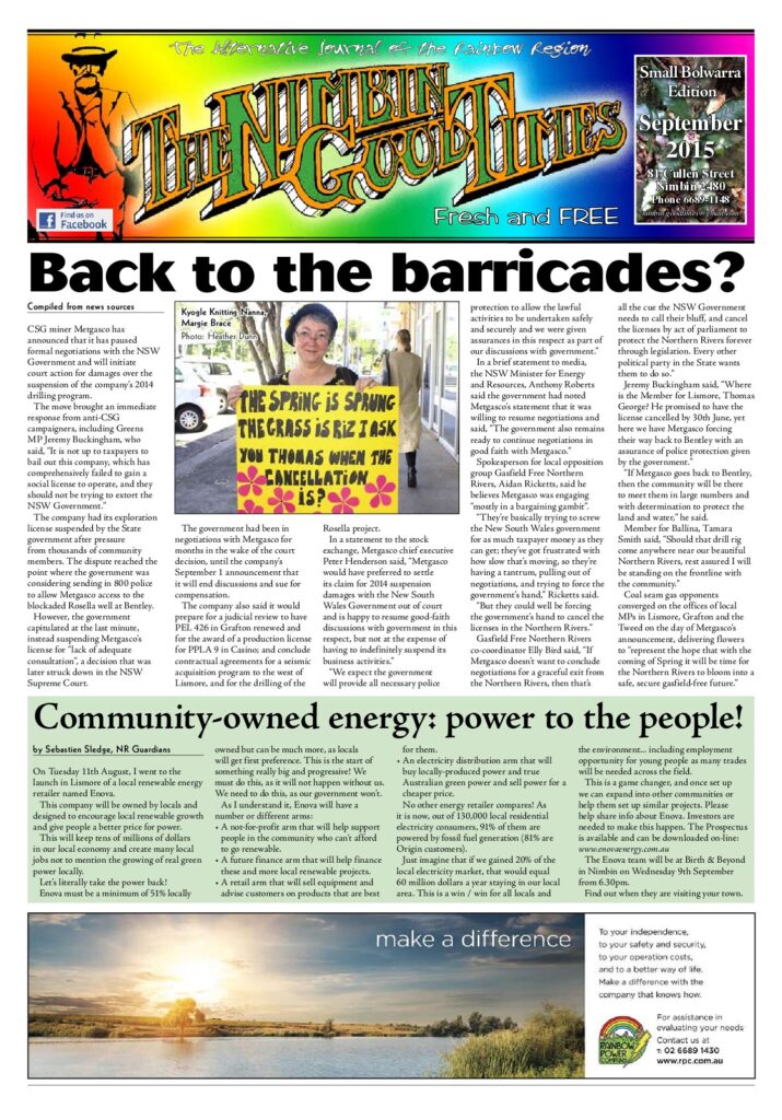 Edition Cover: Small Bolwarra Edition