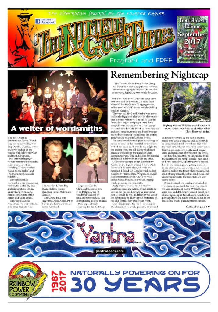 Edition Cover: Bottlebrush Edition