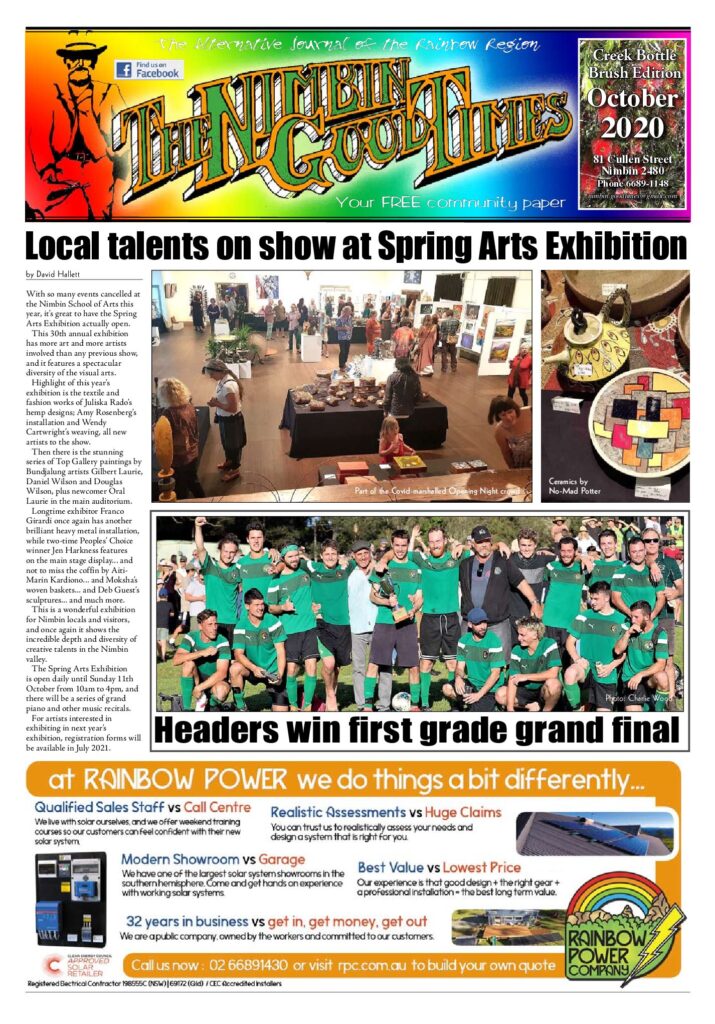 Edition Cover: Creek Bottle Brush Edition