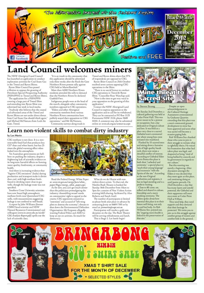 Edition Cover: Black Wattle Edition