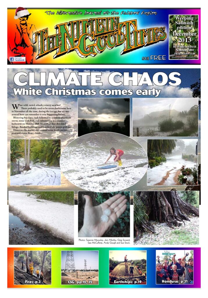 Edition Cover: Weeping Satinash edition