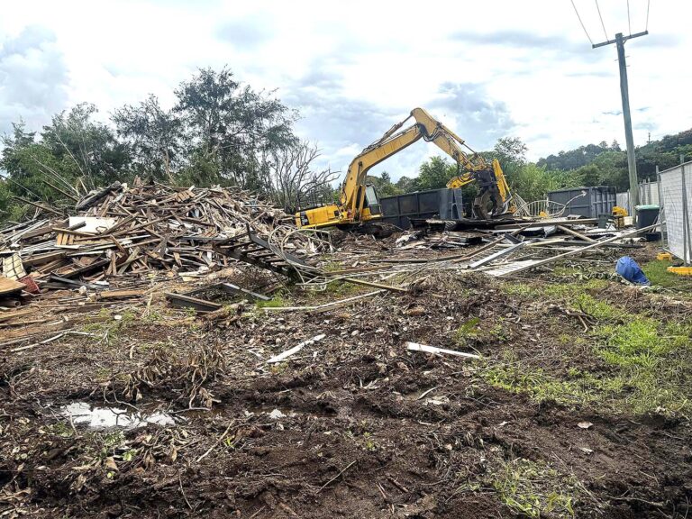 Lismore house demolition