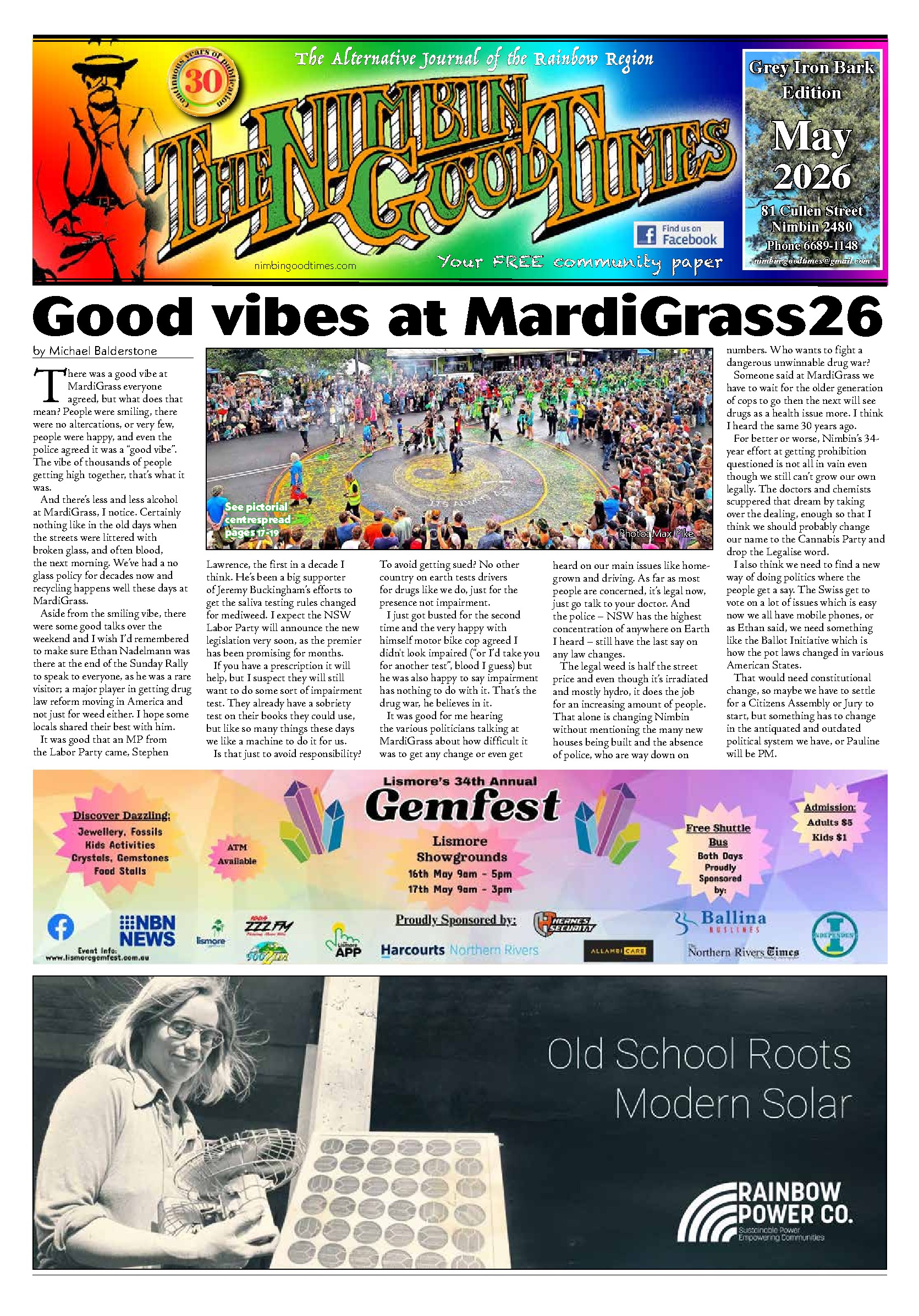 Edition Cover: Grey Ironbark edition